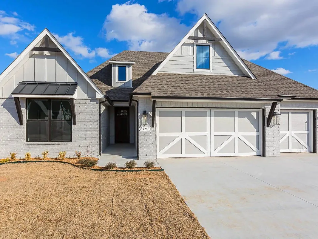 A Kingdom Homes house on freshly prepared ground